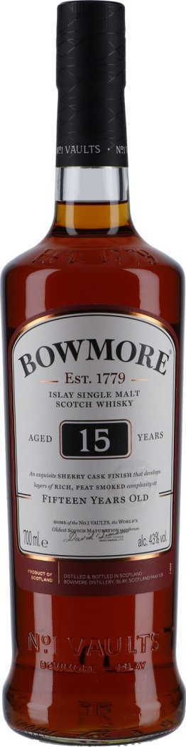 * Bowmore 15 years Darkest 70cl 1 x 70cl