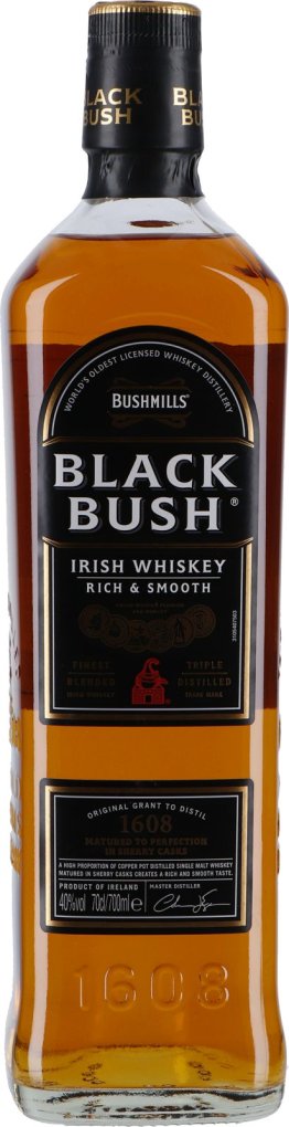 *Bushmills Black Bush 70cl 1 x 70 cl