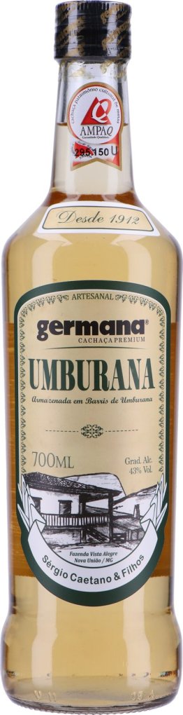 * Cachaça Germana Umburana 70cl 1 x 70 cl
