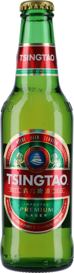 * China Beer Tsing Tao 33cl EW 24 x 33cl Kt.