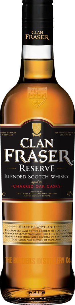 ** Clan Fraser Blended Scotch Whisky 70cl 1 x 70 cl