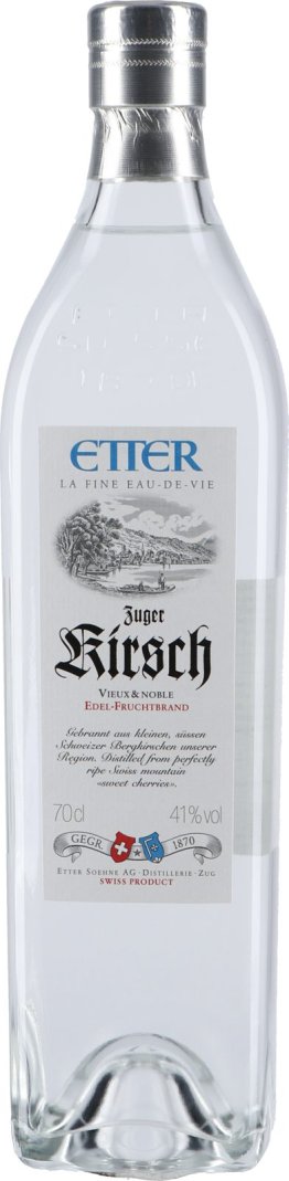 * Etter Zuger Kirsch vieux&noble 1x 70 cl