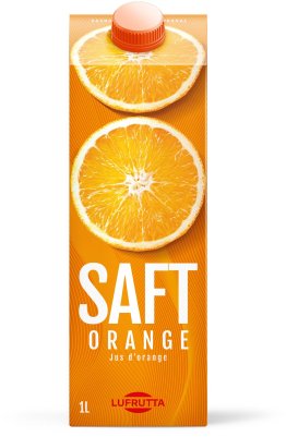 Lufrutta Orangensaft 1 ltTetra 4 x 1.00l Kt.