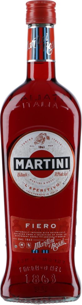 * Martini Fiero 75cl 1 x 75 cl