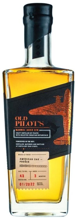 * Old Pilot’s Barrel Aged Gin Prošek 70cl 1 x 70 cl