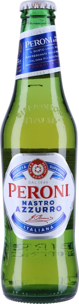 Peroni Nastro Azzuro 33cl 24 x 33 cl Kt.