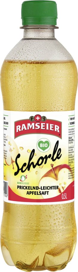 * Ramseier Apfelschorle Bio 5 dl PET 24 x 50 cl Kt.
