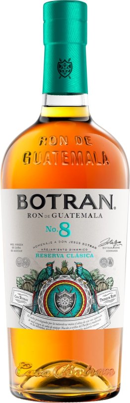 * Ron Botran No.8 Reserva Clásica 70cl 1 x 70 cl