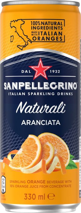 San Pellegrino Aranciata 33cl DS 24 x 33 cl Kt.