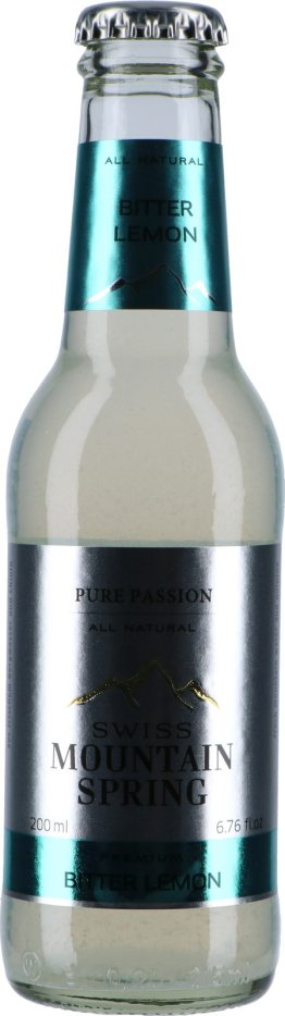 * Swiss Mountain Spring Bitter Lemon 20cl 24 x 0.20l Kt.