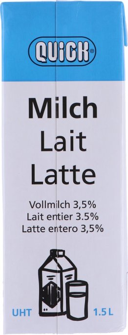 * UHT Vollmilch 3.5% 150cl Tetra Economy 8 x 150 cl Kt.
