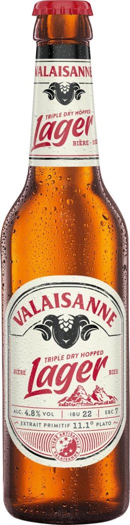 * Valaisanne Lager 33cl MW 24 x 0.33l