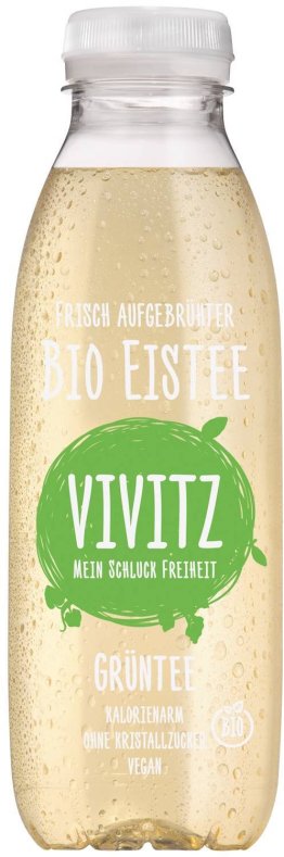 VIVITZ Eistee Grüntee Bio 4 x 6 x 0.50l Kt.