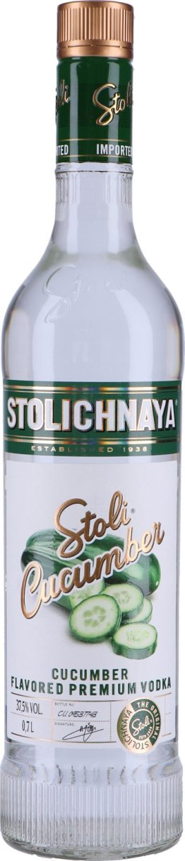 * Wodka Stolichnaya Cucumber 1 x 70 cl