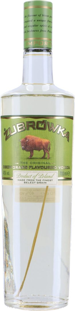 * Zubrowka Bison Gras Vodka 70cl 1 x 70 cl