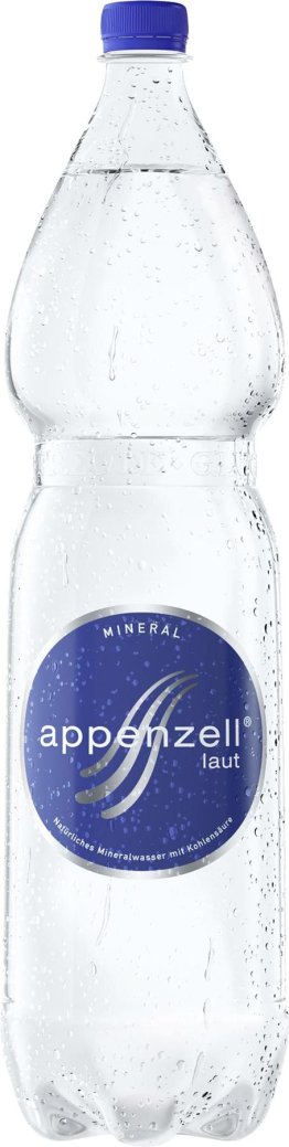 *Appenzell Mineral laut 1.5 lt Pet 6 x 1.50l Kt.