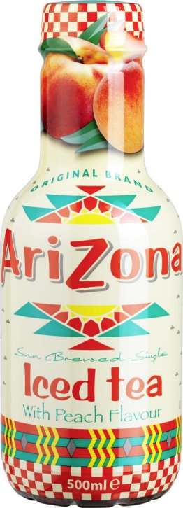* AriZona Peach Flavour 50cl PET 6 x 0.50l Kt.