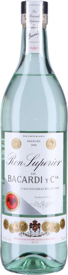 * Bacardi Superior Heritage 1 x 70 cl