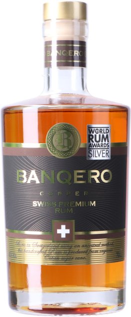 Banqero Copper Premium Swiss Rum 70cl *** 1 x 70 cl