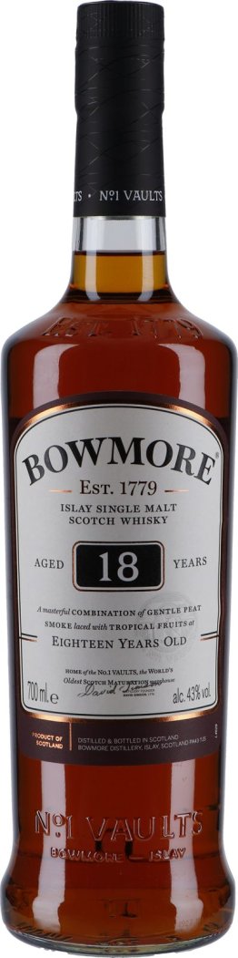 * Bowmore Single Malt 18 years 70cl 1 x 70 cl