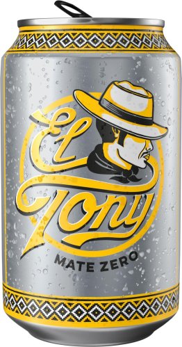 * El Tony Mate Zero Tray 24 x 0.33 l Dose Alu Einweg 24 x 0.33l