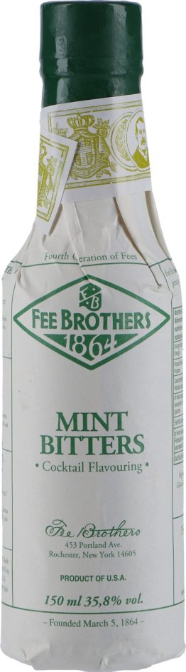 * Fee Brothers Mint 15cl 1 x 15 cl
