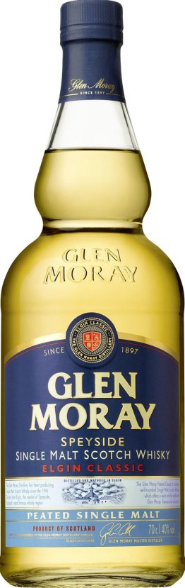 * Glen Moray ElGin Classic Peated 70cl 1 x 70 cl