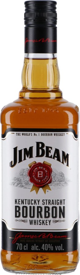 * Jim Beam White Label 70cl 1 x 70 cl