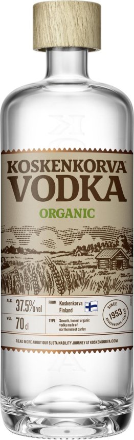 Koskenkorva Pure Organic Vodka 70cl 1 x 70 cl