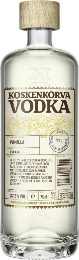 Koskenkorva Vanille Vodka 70cl 1 x 70 cl