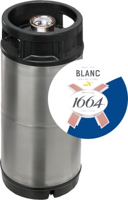 * Kronenbourg 1664 BlancTank20l Cont. 20 L