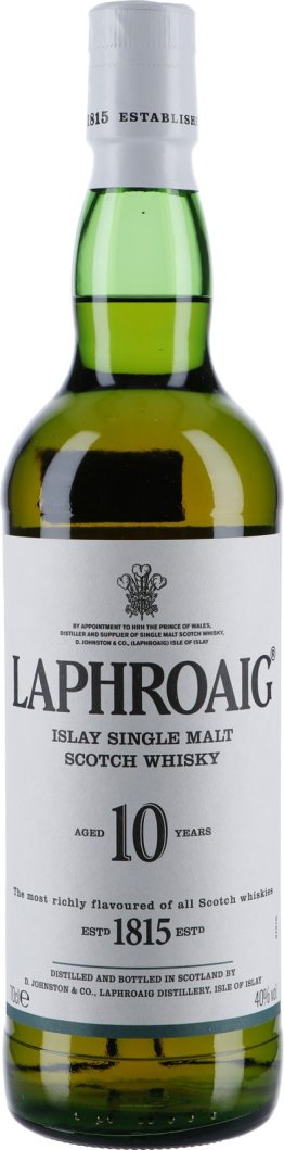 * Laphroaig 10years old 70cl 1 x 70 cl