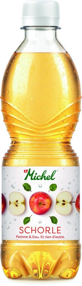 * Michel Apfel Schorle 5 d PET 24 x 50 cl Kt.