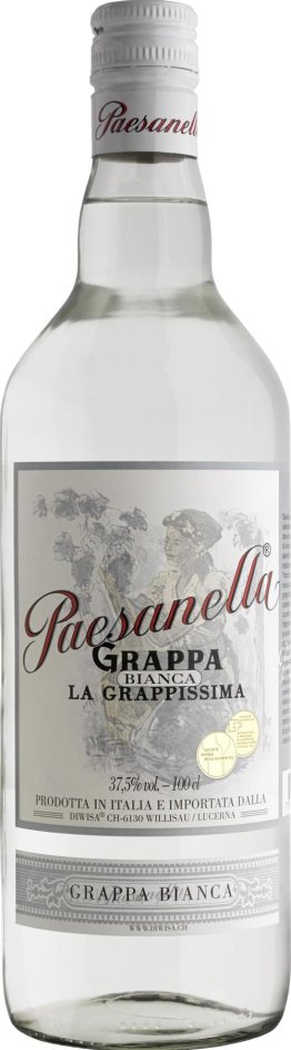 * Paesanella Grappa Bianca 100 cl 1 x 1.00l