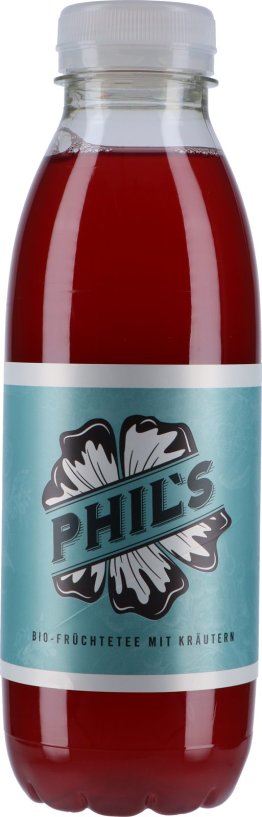 Phil's Bio Früchtetee mit Kräutern 50cl PET 12 x 0.50l Kt.
