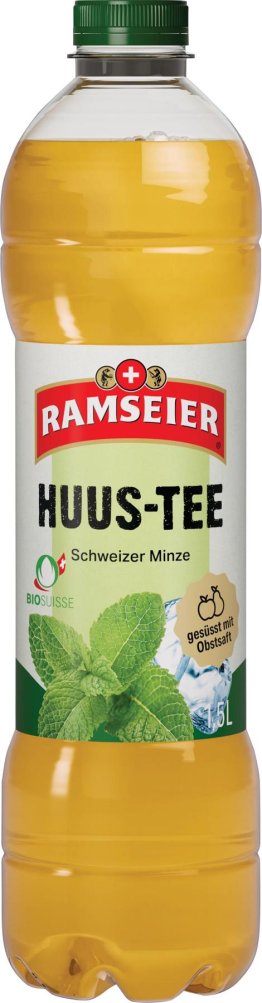 ** Ramseier Huus-Tee Minze Bio 1.5l PET 6 x 1.50l Kt.