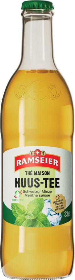 * Ramseier Huus-Tee Minze Bio 33cl MW 24 x 0.33l