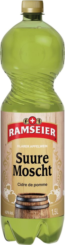 * Ramseier Suure Most klar 1.5 lt PET 6 x 1.50 Kt.