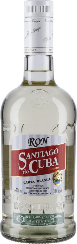 Ron Santiago de Cuba Carta Blanca 70cl *** 1 x 70 cl
