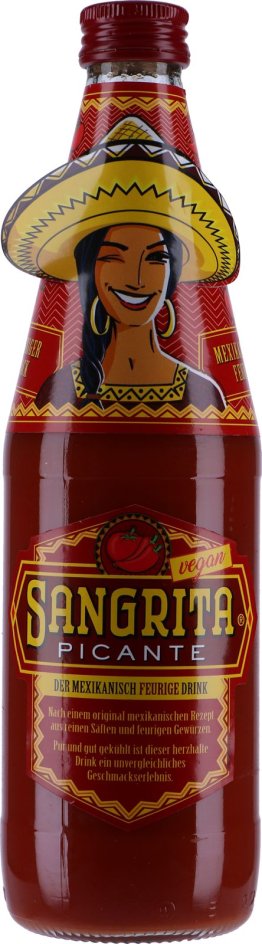 * Sangrita Pikante Tomatensaft 50cl 12 x 0.50l Kt.