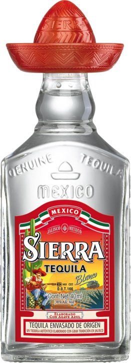 * Sierra Tequila Silver 4cl 12 x 0.04l Kt.