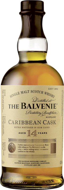 * The Balvenie Caribbean Cask 14 1 x 0.70l