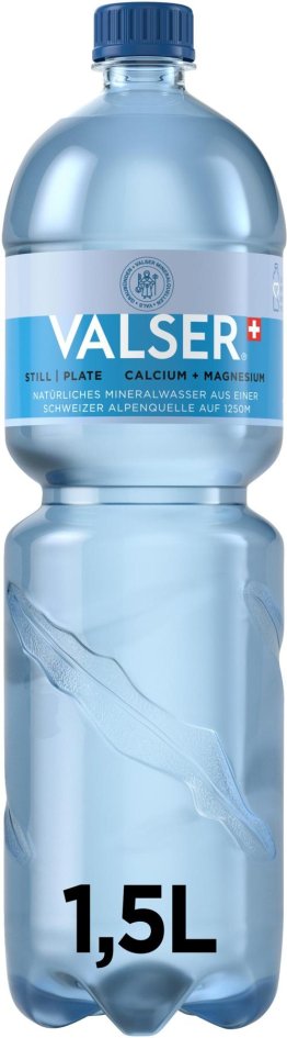 * Valser Calcium + Magnesium 1.5l PET 6 x 1.50l Kt.