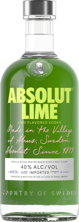 * Vodka Absolut Lime 70 cl 1 x 70 cl