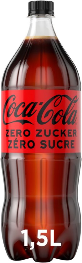 Coca-Cola zero 1.5 lt PET 6 x 1.50l Kt.