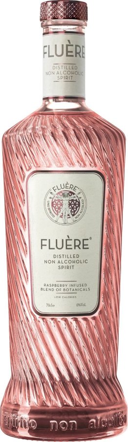 Fluere Raspberry Infused Blend of Botanicals 0% 1 x 70 cl