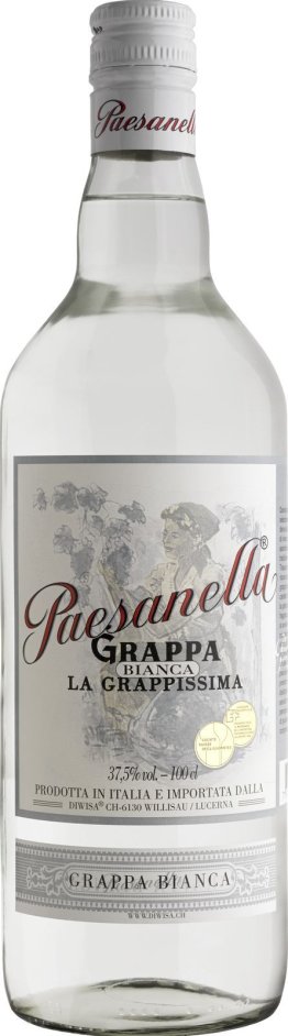 Grappa Bianco Paesanella 100 cl 1 x 1.00l