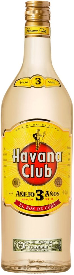 Havana Club 3 Anos Rum 1l 1 x 100 cl