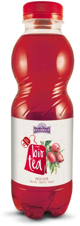 Holderhof Tea Früchte Bio PET 12 x 0.50l Kt.