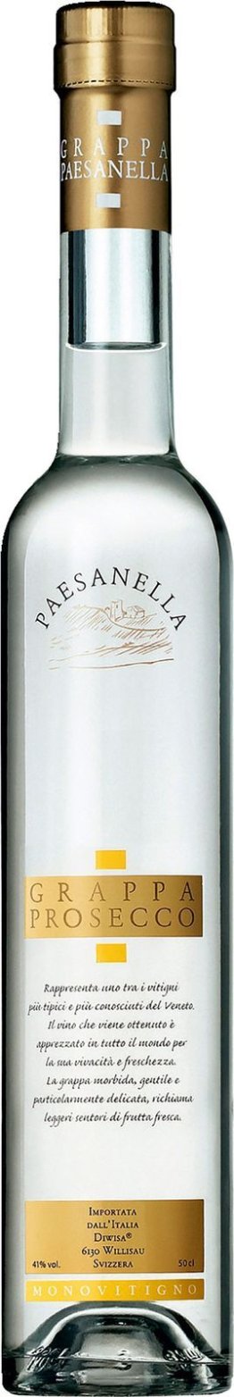 * Paesanella Grappa di Prosecco 50cl 1 x 50 cl
